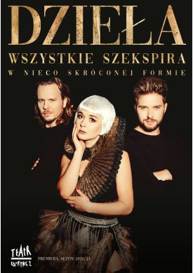 Plakat - Dzieła wszystkie Szekspira (w nieco skróconej formie)