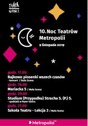 Obraz do 10. Noc Teatrów Metropolii