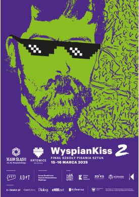 Plakat - Najlepszy reżyser programu rezydencyjnego WyspianKiss w Teatrze Rozrywki